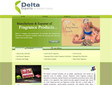 Tablet Screenshot of deltaexports.com